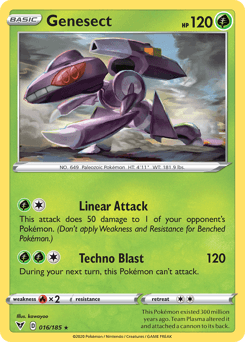 Genesect 16/185 — Vivid Voltage