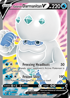 Galarian Darmanitan V 169/185 — Vivid Voltage
