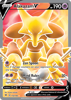 Alakazam V 172/185 — Vivid Voltage