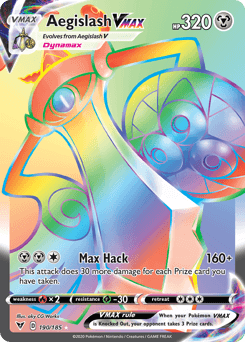 Aegislash VMAX 190/185 — Vivid Voltage
