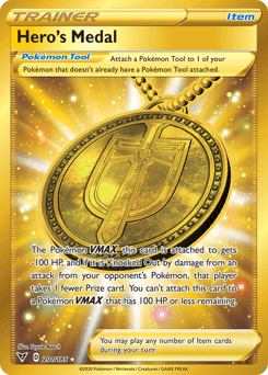 Hero's Medal 201/185 — Vivid Voltage
