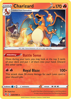 Charizard 25/185 — Vivid Voltage