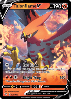 Talonflame V 29/185 — Vivid Voltage