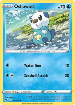 Oshawott 33/185 — Vivid Voltage