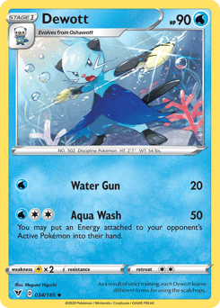 Dewott 34/185 — Vivid Voltage