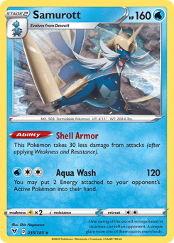 Samurott 35/185 — Vivid Voltage