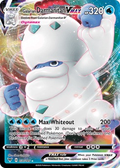 Galarian Darmanitan VMAX 37/185 — Vivid Voltage
