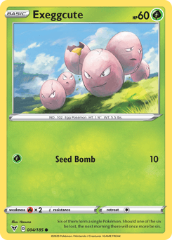 Exeggcute 4/185 — Vivid Voltage