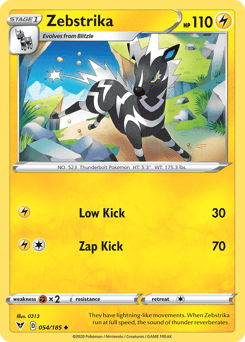 Zebstrika 54/185 — Vivid Voltage