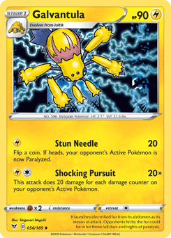 Galvantula 56/185 — Vivid Voltage