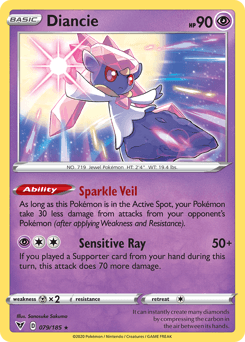 Diancie 79/185 — Vivid Voltage