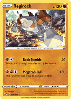 Regirock 89/185 — Vivid Voltage