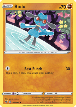 Riolu 90/185 — Vivid Voltage