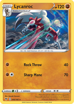 Lycanroc 95/185 — Vivid Voltage