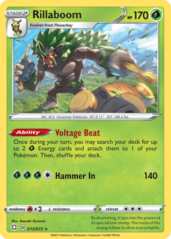 Rillaboom 13/72 — Shining Fates