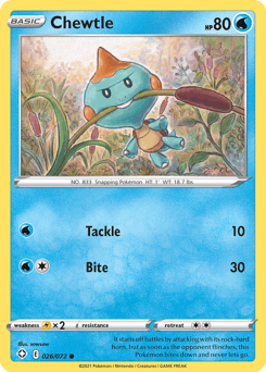Chewtle 26/72 — Shining Fates