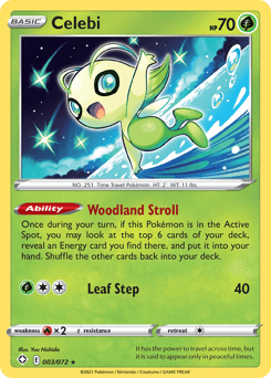 Celebi 3/72 — Shining Fates