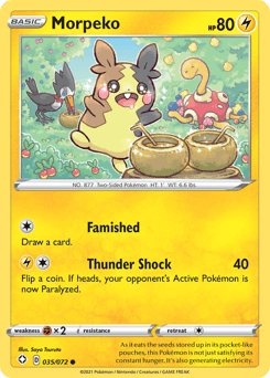 Morpeko 35/72 — Shining Fates
