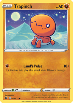Trapinch 40/72 — Shining Fates