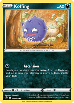 Koffing 41/72 — Shining Fates
