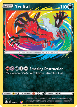 Yveltal 46/72 — Shining Fates