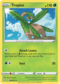 Tropius 5/72 — Shining Fates