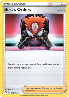Boss's Orders 58/72 — Shining Fates