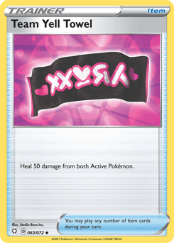 Team Yell Towel 63/72 — Shining Fates