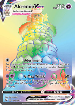 Alcremie VMAX 73/72 — Shining Fates