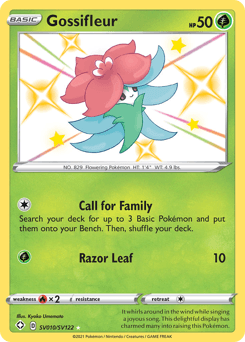 Gossifleur SV010/122 — Shining Fates Shiny Vault