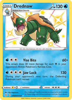 Drednaw SV029/122 — Shining Fates Shiny Vault