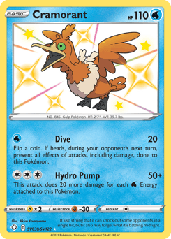 Cramorant SV030/122 — Shining Fates Shiny Vault