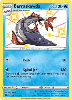 Barraskewda SV032/122 — Shining Fates Shiny Vault
