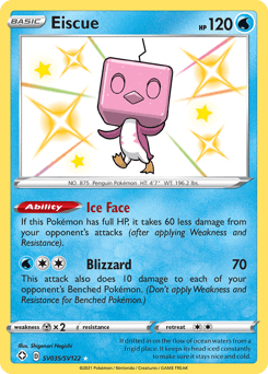 Eiscue SV035/122 — Shining Fates Shiny Vault