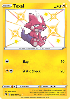 Toxel SV041/122 — Shining Fates Shiny Vault