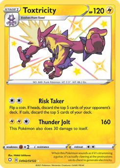 Toxtricity SV042/122 — Shining Fates Shiny Vault