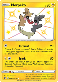 Morpeko SV044/122 — Shining Fates Shiny Vault