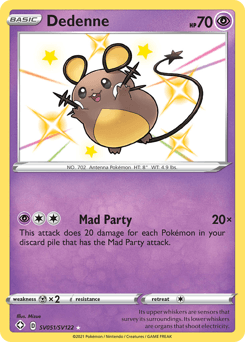Dedenne SV051/122 — Shining Fates Shiny Vault