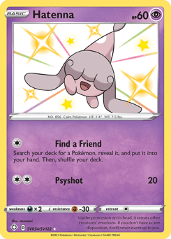 Hatenna SV054/122 — Shining Fates Shiny Vault
