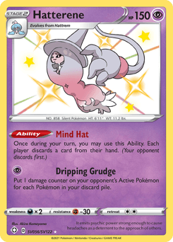 Hatterene SV056/122 — Shining Fates Shiny Vault
