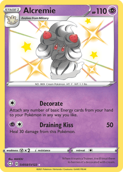 Alcremie SV058/122 — Shining Fates Shiny Vault