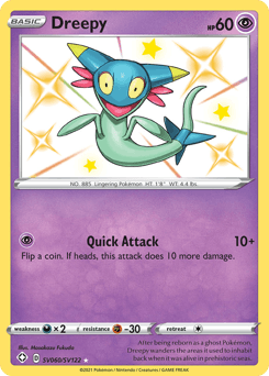Dreepy SV060/122 — Shining Fates Shiny Vault