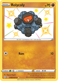 Rolycoly SV067/122 — Shining Fates Shiny Vault