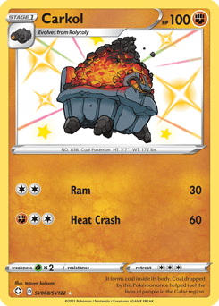 Carkol SV068/122 — Shining Fates Shiny Vault