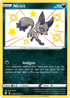 Nickit SV081/122 — Shining Fates Shiny Vault