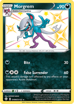 Morgrem SV084/122 — Shining Fates Shiny Vault