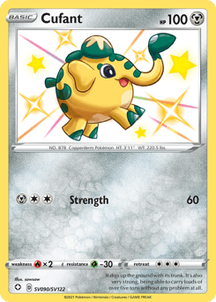 Cufant SV090/122 — Shining Fates Shiny Vault
