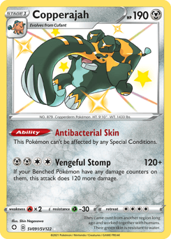 Copperajah SV091/122 — Shining Fates Shiny Vault