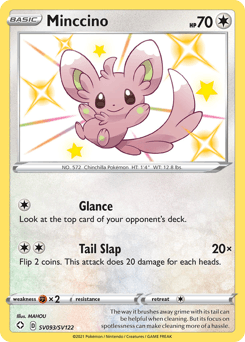 Minccino SV093/122 — Shining Fates Shiny Vault