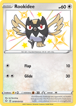 Rookidee SV101/122 — Shining Fates Shiny Vault